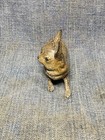 Antique Geschutzt Austrian Cold Painted Bronze Hare Rabbit Sculpture Figurine 