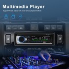 Bluetooth Single 1 Din Car Stereo Radio Mp3 Player In-dash Fm Usb Sd Aux Input