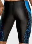 New Speedo Size 32 Mens Race Maze Pro Lt Swim Suit Jammer Drawstring Black Blue