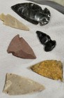 Ten 10 Authentic Ancient Indian Arrowheads  field Grade A  Random Select Grabbag