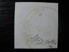 Austria Sc   p1a Type I Rare Used Newspaper Stamp Celeste Cancel  Cv  780 00