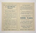 Get In The Movies C1910 Silent Film Patriotic Photoplay Movie Herald Erie Pa