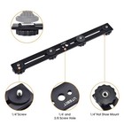 11 Inch Flash Bracket  Straight Flash Brackets With 1 4   Hot Shoe