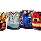 Melissa And Doug Career Hand Puppets Lot Of 4 Policeman Doctor Firefighter