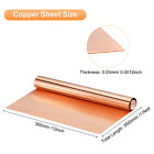Copper Sheet Roll Copper Strip Copper Flashing Metal Foil Plate 3500x300x0 03mm