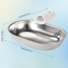 Stainless Steel Pet Water Fountain Automatic Dog Cat Drinking Bowl Dispenser