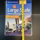 Rand Mcnally 2010 No Glare Paged Spiral Bound Motor Carriers Road Atlas