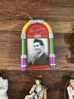 Elvis Presley Christmas Ornaments Lot Of 11 Different Ones Vintage