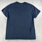 Hanes Mens Four Feet To Hell Brewery Beer Hot Dog T-shirt Black Size Large
