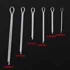 555pc set Cotter Pin Mechanical Hitch Hair Tractor Fastener Clip Kit Wit Case