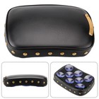 Motorcycle Rectangular Pillion Passenger Pad Seat 8 Suction Cup Pad For Harley