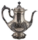 Reed   Barton Sterling Silver Coffee tea Set  571a - Francis I - 3 Pieces