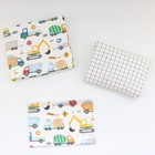 3pcs Cotton Crib Bedding Set Duvet Cover Fitted Sheet Pillowcase No Filler Fits
