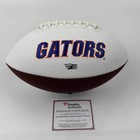 Autographed signed Anthony Richardson Florida Gators Logo Football Fanatics Coa