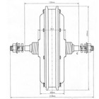 26  1000w 48v Ebike Conversion Kit Rear Wheel Hub Motor Electric Bike Hand Brake