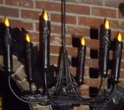 Yankee Candle Halloween Spiderweb Chandelier W 6 Grandin Road Black Led Candles