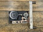 Antique Complete Hall s Safe Co 4 Number Combination Dial Mechanism