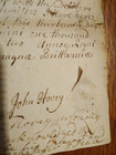 1742  Maine Colonial John Hovey To Stone Arundel York County Massachusetts Bay