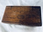 1889 Singer Sewing Machine Oak Folding Wood Puzzle Box Dovetails
