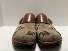 Klogs 7 5 M Womens Clogs Leather Upper Beige Suede Austin