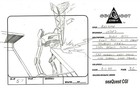 Mark Simon Signed Seaquest Dsv Hand Drawn Production Storyboard Page  ms