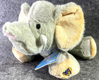 Ganz Webkinz Velvety Elephant Plush With Sealed Code Hm167 Stuffed Animal Nwt  