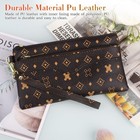 Women Clutch Leather Wallet Handbag Card Holder Long Purse Phone Bag Case Gift