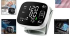Led Backlit Blood Pressure Monitor - Rechargeable  Adjustable   Voice Feature