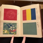 Japanese Woodblock Print Book 1900s Antique Ancient Japanese Costume Design Book