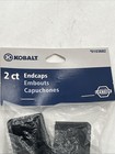 Kobalt K-rail 2-ct Endcaps Model 56640 Shelving Accessories New Sealed