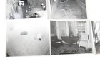 Vintage 1960 s Richmond Indiana Police Crime Scene Photos Fire Newspaper