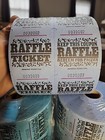 3 Marquis Style Raffle Tickets Rolls Of 1000 Ea  Double Stub 50 50 Fund Raiser