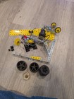 Vintage A c  Gilbert Erector Set Parts Lot     Motor  Wheels  Pulleys  Axels