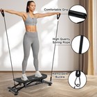 Sliding Ski Machine With Resistance Bands-full-body Home Cardio Trainer