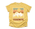 Retro Yosemite National Park   Comfort Colors   Tee