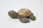 Hand Carved Marble Stone Sea Turtle Figurine Carving 2  X 2 