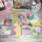 Summer Themed Junk Journal   Planner Supplies Kit Scrapbook Stationery Crafts