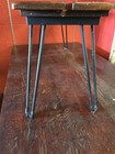 Set Of 4 Vintage Metal Tone Hairpin Table Legs 16 1 2    Furniture Table Mcm 2 Lot