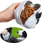 Dog Treat Pouch 2 Pack  Dog Treat Training Pouch  Silicone Pet Treat Bag 
