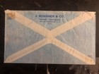 1940 Tegucigalpa Honduras Airmail Cover To Jaffe   Sons Manchester England