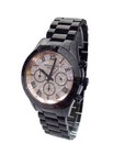 Michael Kors Chronograph Crystal Pave Dial Black S steel Ladies Watch Mk5978