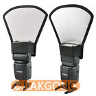 Flash Diffuser Softbox Silver white Reflector 