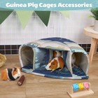 Unicorn Catcher Guinea Pig Hideout Large Zzzz-s  Blue-green Mountains