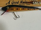 Minnow Type Lure Custom Made Wooden Fishing Lure Hard To Find Signed Gat