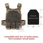Krydex Fcpc V5 Plate Carrier Vest Tegris Cummerbund And Ktar Front Flap Mc Camo