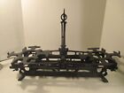 19th C American Antique Brass   Pntd Cast Iron Counter Balance Mercantile Scale