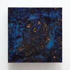 Stunning Stabilized Midnight Blue Maple Lace Burl Bowl Blank 7822  5 13 16  X 2 