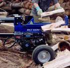 25-ton Horizontal vertical Log Splitter  Gas Wood Splitter With 209cc Ohv