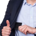 Alpine Swiss Rfid Dermot Leather Money Clip Wallet  Slim Front Pocket Gift Box