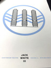 Jack White Chicago Poster 7 24 2014 Print Live At The Chicago Theatre